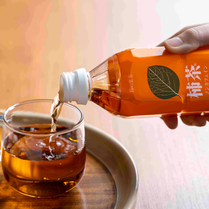 柿茶本舗  柿茶ペットボトル350ml 24本入り
